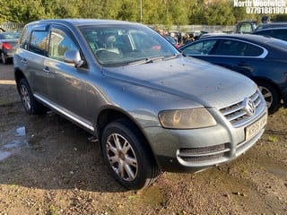 Location: North Woolwich - 2006 VOLKSWAGEN TOUAREG SE AUTO Estate REG: KR06KNM, Keys: No, MOT Expiry date: 07/01/2025, 2461 Diesel, 6 Speed Auto Diesel, Former Keepers: 10