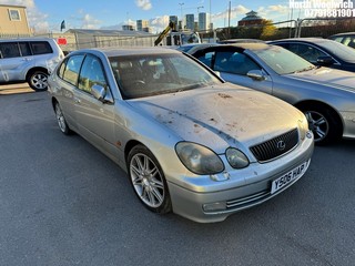 Location: North Woolwich - 2001 LEXUS GS430 SE AUTO 4 Door Saloon REG: Y506HAP, Keys: No, MOT Expiry date: 18/02/2023, 4293 Petrol, 5 Speed Auto Petrol, Former Keepers: 5