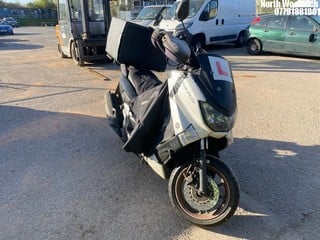 Location: North Woolwich - 2016 YAMAHA GPD125-A NMAX 125 ABS Scooter REG: LC66FFN, Keys: No, MOT Expiry date: 10/07/2024, 125 Petrol, AUTOMATIC, Former Keepers: 2