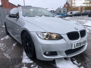 Location: Nottingham - 2008 BMW 325D M SPORT A CONVERTIBLE REG: LR08HXK, 2993cc DIESEL, 6 SPEED AUTO DIESEL, Former Keepers: 8, Keys: Yes, MOT Expiry date: 12/03/2025