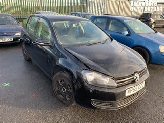 Location: BELVEDERE - 2009 VOLKSWAGEN GOLF S  5 DOOR HATCHBACK REG: WP59EZZ, 1390cc PETROL, 5 SPEED MANUAL PETROL, Former Keepers: 3, Keys: No, MOT: Expiry date15.04.2025