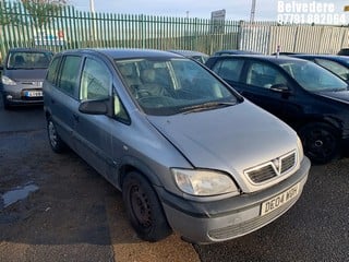 Location: BELVEDERE - 2004 VAUXHALL ZAFIRA LIFE 16V AUTO 	 MPV REG: DE04WOH, 1796cc PETROL, 4 SPEED AUTO PETROL, Former Keepers: 7, Keys: No, MOT: Expiry date11.02.2025