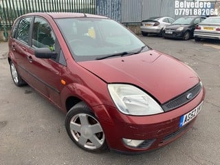 Location: BELVEDERE - 2002 FORD FIESTA ZETEC 5 Door Hatchback REG: AG52XMY, 1388cc Petrol, 5 Speed Manual Petrol, Former Keepers: 4, Keys: No, MOT: Expiry date04/12/2024