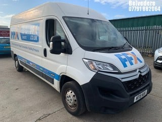 Location: Belvedere - 2019 CITROEN RELAY 35 L3H2 EPRISE BLUE  Panel Van  REG: MT19WUK, 1997cc Diesel, 6 Speed Manual Diesel , Former Keepers: , Keys: Yes, MOT Expiry date: 29/05/2025