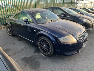 Location: Belvedere - 2003 AUDI TT QUATTRO (225 BHP) Coupe REG: FL53TXU, Keys: No, MOT Expiry date: 30/12/2023, 1781 Petrol, 6 Speed Manual Petrol, Former Keepers: 10