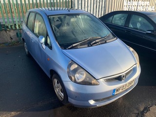 Location: Belvedere - 2003 HONDA JAZZ SE 5 Door Hatchback REG: MF03ORP, Keys: No, MOT Expiry date: 20/07/2024, 1339 Petrol, 5 Speed Manual Petrol, Former Keepers: 5