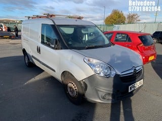 Location: Belvedere - 2013 VAUXHALL COMBO 2300 L2H1 CDTI SS E Panel Van REG: WP62LVU, Keys: No, MOT Expiry date: 14.06.2024, 1248 Diesel, 5 Speed Manual Diesel, Former Keepers: 5