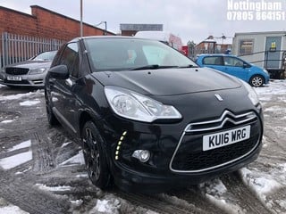 Location: Nottingham - 2016 DS DS3 DSTYLE PURETECH 3 DOOR HATCHBACK REG: KU16WRG, 1200cc PETROL, MANUAL, Former Keepers: 1, Keys: Yes, MOT Expiry date: 19/03/2025