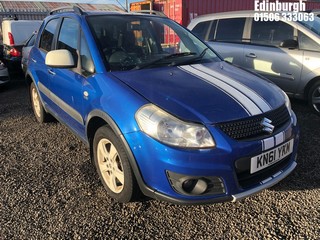 Location: Edinburgh - 2011 SUZUKI SX4 SZ5 DDIS 5 Door Hatchback REG: KN61YKM, Keys: No, MOT Expiry date: 26/04/2024, 1956 Diesel, 6 Speed Manual Diesel, Former Keepers: 7