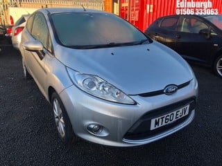 Location: Edinburgh - 2011 FORD FIESTA ZETEC 3 Door Hatchback REG: MT60EJV, Keys: No, MOT Expiry date: 31/01/2024, 1242 Petrol, 5 Speed Manual Petrol, Former Keepers: 4