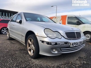 Location: Edinburgh - 2004 MERCEDES C180 KOMP. AVANTGARDE SE 4 Door Saloon REG: KP54ZVA, Keys: No, MOT Expiry date: 18/05/2024, 1796 Petrol, 5 Speed Auto Petrol, Former Keepers: 5