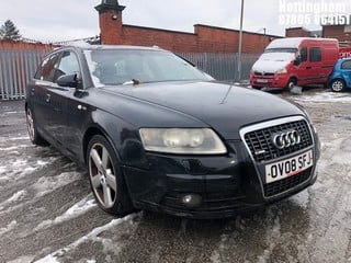 Location: Nottingham - 2008 AUDI A6 S LINE TDI Estate REG: OV08SFJ, Keys: No, MOT Expiry date: 22/03/2024, 1968 Diesel, Variable 1 Speed Auto Diesel, Former Keepers: 8