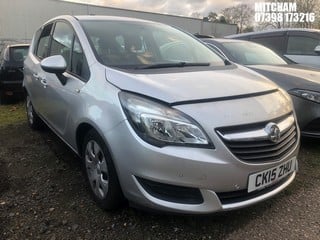 Location: Mitcham - 2015 VAUXHALL MERIVA EXCLUSIV AC AUTO MPV REG: CK15ZHU, Keys: No, MOT Expiry date: 03/10/2025, 1364 Petrol, 6 Speed Auto Petrol, Former Keepers: 8