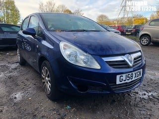 Location: Mitcham - 2008 VAUXHALL CORSA CLUB AUTO 5 Door Hatchback REG: GJ58XGN, Keys: No, MOT Expiry date: 26/07/2024, 1364 Petrol, 5 Speed Auto Petrol, Former Keepers: 5