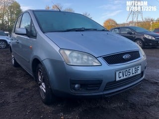 Location: Mitcham - 2005 FORD FOCUS C-MAX ZETEC MPV REG: CV05LBF, Keys: No, MOT Expiry date: 28/12/2024, 1596 Petrol, 5 Speed Manual Petrol, Former Keepers: 6