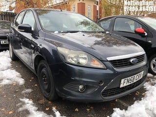 Location: Nottingham - 2008 FORD FOCUS ZETEC 5 Door Hatchback REG: FN58CRV, Keys: No, MOT Expiry date: 24/10/2024, 1596 Petrol, 5 Speed Manual Petrol, Former Keepers: 8