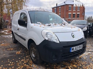 Location: Nottingham - 2012 RENAULT KANGOO ML19 DCI 75 Panel Van REG: ML62RXS, Keys: No, MOT Expiry date: 29/09/2021, 1461 Diesel, 5 Speed Manual Diesel, Former Keepers: 7