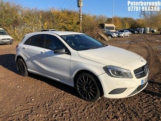 Location: Peterborough - 2014 MERCEDES-BENZ  A180 BLUE-CY SPORT CDI AU 5 Door Hatchback REG: LS14KNV, Keys: No, MOT Expiry date: 20/08/2025, 1461 Diesel, 7 Speed Auto Diesel, Former Keepers: 4