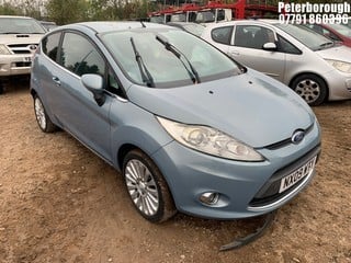 Location: Peterborough - 2009 FORD FIESTA TITANIUM 96 3 Door Hatchback REG: NX09WTY, Keys: No, MOT Expiry date: 18/03/2025, 1388 Petrol, 5 Speed Manual Petrol, Former Keepers: 7