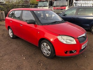 Location: Peterborough - 2008 SKODA FABIA 1 HTP 12V Estate REG: KY58MVE, Keys: No, MOT Expiry date: 12/08/2024, 1198 Petrol, 5 Speed Manual Petrol, Former Keepers: 1