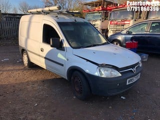 Location: Peterborough - 2008 VAUXHALL COMBO 2000 CDTI Car Derived Van REG: WM57PSY, Keys: No, MOT Expiry date: 16/09/2023, 1248 Diesel, 5 Speed Manual Diesel, Former Keepers: 5