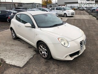 Location: Brentwood - 2010  ALFA ROMEO MITO LUSSO MULTIAIR 	 3 Door Hatchback REG: HV60VFS, 1368cc Petrol , 5 Speed Manual Petrol, Former Keepers: 4, Keys: Yes, MOT Expiry date: 13/01/2025