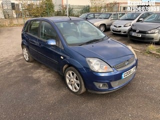 Location: Brentwood - 2008  FORD FIESTA ZETEC BLUE TDCI 5 Door Hatchback REG: GD08LUP, 1399cc Diesel , 5 Speed Manual Diesel, Former Keepers: 2, Keys: Yes, MOT Expiry date: 27/04/2024