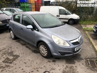 Location: Brentwood - 2009 VAUXHALL CORSA 5 Door Hatchback REG: AP09VZV, Keys: No, MOT Expiry date: 11.01.2025, 1248 Diesel, 5 Speed Manual Diesel, Former Keepers: 6