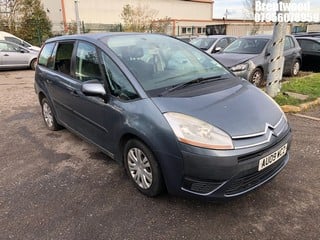 Location: Brentwood - 2009 CITROEN C4 GRAND PICASSO LX MPV REG: AU09WCZ, Keys: No, MOT Expiry date: 01/05/2024, 1598 Petrol, 5 Speed Manual Petrol, Former Keepers: 2