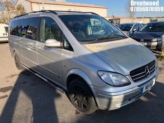 Location: Brentwood - 2007 MERCEDES VIANO AMBIENTE CDI ELWB A MPV REG: M9VGB, Keys: No, MOT Expiry date: 02/10/2024, 2987 Diesel, Auto Diesel, Former Keepers: 4