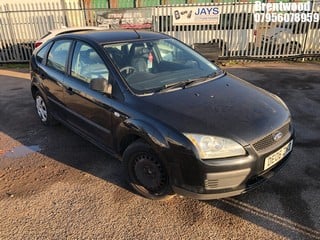 Location: Brentwood - 2006 FORD FOCUS LX 5 Door Hatchback REG: DE06ZKD, Keys: No, MOT Expiry date: 13/06/2023, 1388 Petrol, 5 Speed Manual Petrol, Former Keepers: 6