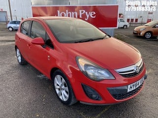 Location: South Wales - 2014 VAUXHALL CORSA EXCITE AC 5 DOOR HATCHBACK REG: HY64VBZ, 1398cc PETROL, 5 SPEED MANUAL PETROL, Former Keepers: 2, Keys: Yes, MOT Expiry date: 10/10/2025