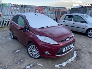 NOTE: ATF Registered Buyers ONLY - Location: Leeds - 2010 FORD FIESTA TITANIUM TDCI 5 Door Hatchback REG: SG10FPJ, Keys: No, 1560 Diesel, 5 Speed Manual Diesel, Former Keepers: 5