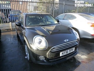 Location: HAYES / HEATHROW - 2016 MINI CLUBMAN COOPER AUTO ESTATE REG: KF16TPY, 1499cc PETROL, AUTOMATIC, Former Keepers: 1, Keys: No, MOT: Expiry date17/12/2024