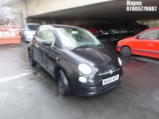 Location: HAYES / HEATHROW - 2010 FIAT  500 POP 3 Door Hatchback REG: WV60WFR, 1242cc Petrol , 5 Speed Manual Petrol, Former Keepers: 10, Keys: No, MOT: Expiry date10/05/2025