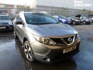 Location:  Hayes - 2017 NISSAN QASHQAI N-VISION DCI 5 Door Hatchback REG: YF17JRZ, Keys: No, MOT Expiry date: 13/08/2024, 1461 Diesel, 6 Speed Manual Diesel, Former Keepers: 2