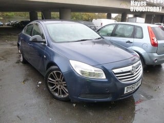 Location:  Hayes - 2010 VAUXHALL INSIGNIA EXCLUSIV 5 Door Hatchback REG: DY60MYP, Keys: No, MOT Expiry date: 18/07/2025, 1796 Petrol, 6 Speed Manual Petrol, Former Keepers: 13