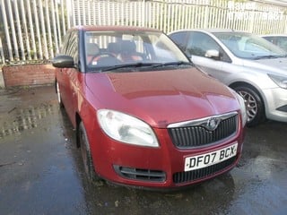 Location:  Hayes - 2007 SKODA FABIA 1 HTP 60 5 Door Hatchback REG: DF07BCX, Keys: No, MOT Expiry date: 11/09/2024, 1198 Petrol, 5 Speed Manual Petrol, Former Keepers: 10