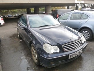 Location:  Hayes - 2006 MERCEDES C180 KOMP. AVANTGARDE SE 4 Door Saloon REG: KV06ZVZ, Keys: No, MOT Expiry date: 24/03/2024, 1796 Petrol, 5 Speed Auto Petrol, Former Keepers: 4