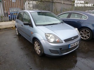 Location:  Hayes - 2006 FORD FIESTA STYLE 5 Door Hatchback REG: NA06AZC, Keys: No, MOT Expiry date: 28/03/2024, 1242 Petrol, 5 Speed Manual Petrol, Former Keepers: 9