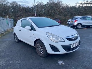 Location: Manchester - 2011 VAUXHALL CORSA CDTI ECOFLEX Car Derived Van REG: FL61DXX, 1248 Diesel, 5 Speed Manual Diesel, Former Keepers: 3, Keys: No, MOT Expiry date: 06/02/2025