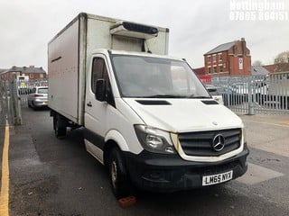 Location: Nottingham - 2015 MERCEDES-BENZ SPRINTER 313 CDI INSULATED/REFRIGERATED VAN REG: LM65NVX, 2143CC DIESEL, 6 SPEED MANUAL DIESEL, Former Keepers: 1, Keys: No, MOT Expiry date: 21/08/2024