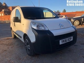 Location: Nottingham - 2016 CITROEN  NEMO 590 ENTERPRISE HDI 	 Panel Van 	 REG: YK16RZP, 1248cc Diesel , 5 Speed Manual Diesel 	, Former Keepers: 3, Keys: Yes, MOT Expiry date: 05/09/2025