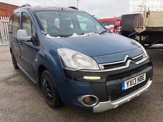 Location: Nottingham - 2013 CITROEN BERLINGO M-SP AIR XTR E-H MPV REG: YX13NBE, 1560cc DIESEL, 6 SPEED SEMI AUTO DIESEL, Former Keepers: 5, Keys: Yes, MOT Expiry date: 14/04/2025