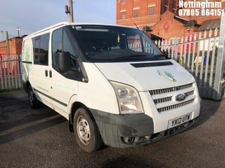 Location: Nottingham - 2012  FORD  TRANSIT 125 T280 TREND TO  Minibus  REG: YX12UTW, 2198cc Diesel , 6 Speed Manual Diesel , Former Keepers: 	1 , Keys: Yes, MOT Expiry date: 14/12/2024