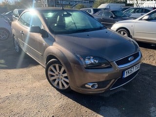 Location: North Woolwich - 2007 FORD FOCUS CC-3 Coupe REG: YK57TSX, Keys: No, MOT Expiry date: 20/09/2024, 1999 Petrol, 5 Speed Manual Petrol, Former Keepers: 5