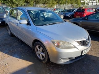 Location: North Woolwich - 2007 MAZDA 3 KATANO 5 Door Hatchback REG: FT07CZV, Keys: No, MOT Expiry date: 04/09/2025, 1598 Petrol, 5 Speed Manual Petrol, Former Keepers: 6