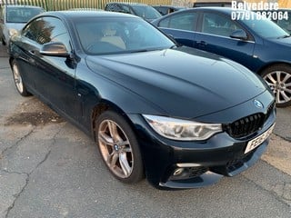 Location: BELVEDERE - 2016 BMW 420D XDRIVE M SPORT AUTO Coupe REG: FE16JEJ, 1995cc Diesel , 8 Speed Auto Diesel, Former Keepers: 3, Keys: No, MOT: Expiry date04.07.2025