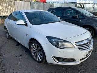 Location: BELVEDERE - 2014 VAUXHALL INSIGNIA ELITE NAV CDTI E 	 5 DOOR HATCHBACK REG: EJ14AXN, 1956cc DIESEL, 6 SPEED MANUAL DIESEL, Former Keepers: 1, Keys: No, MOT: Expiry date20.07.2025