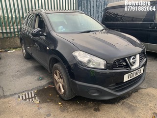 Location: BELVEDERE - 2011 NISSAN QASHQAI VISIA + 2 	 5 DOOR HATCHBACK REG: VO11KPA, 1598cc PETROL, 6 SPEED MANUAL PETROL, Former Keepers: 5, Keys: No, MOT: Expiry date27/10/2024